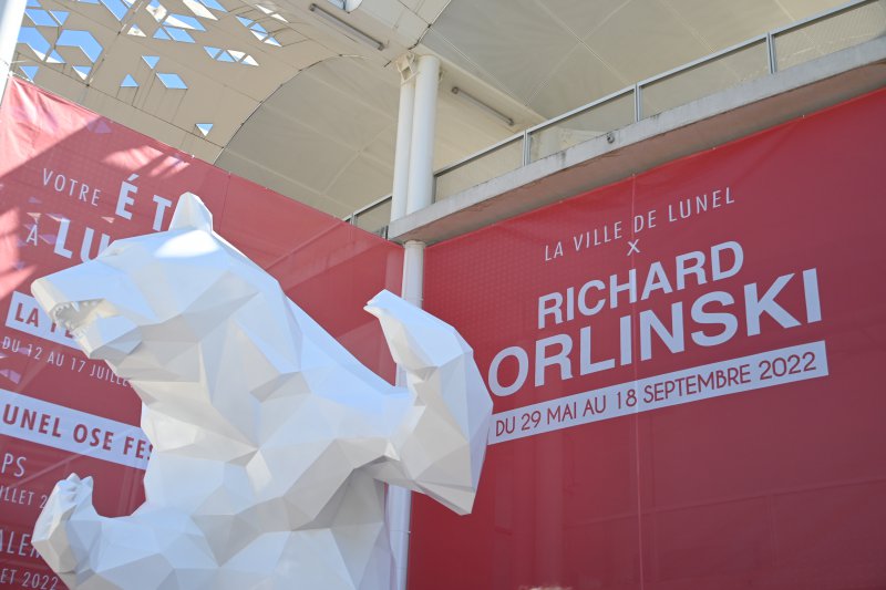 Vernissage de l'exposition de Richard Orlinski