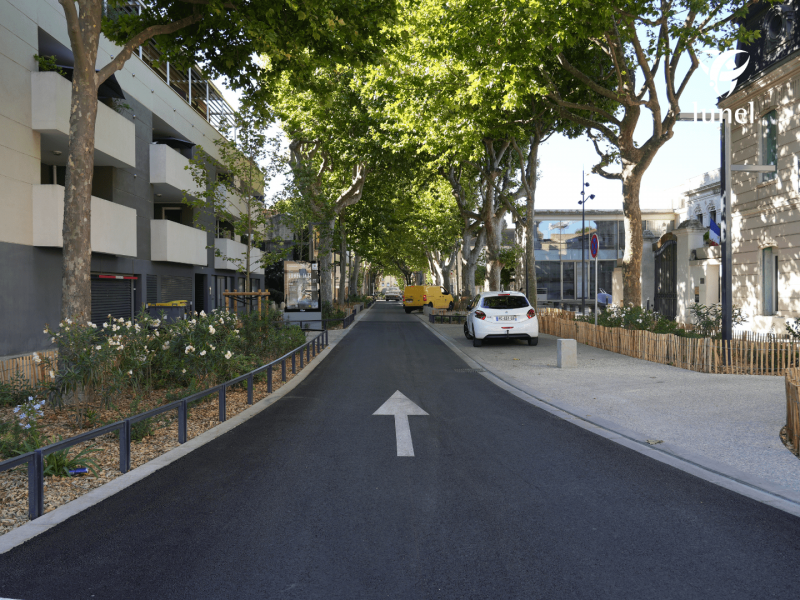 Avenue Victor Hugo : dsormais vgtalise et plus scurise