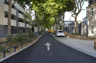 Avenue Victor Hugo : désormais végétalisée et plus sécurisée