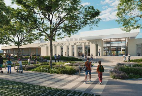 Projet Espace public - Lunel - Une nouvelle piscine  Lunel